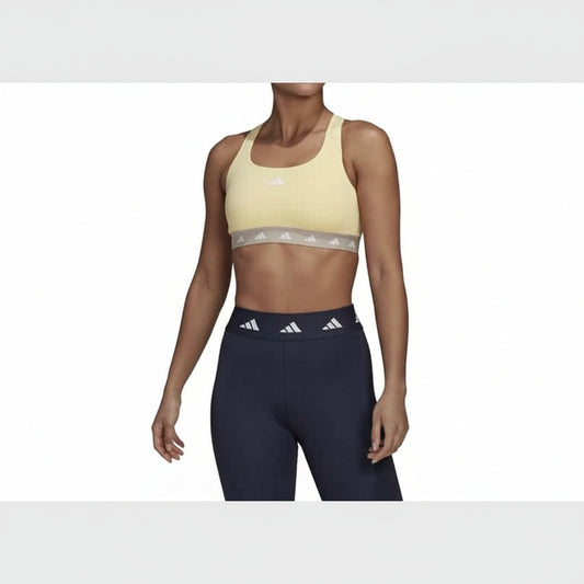 Adidas Bra PWR MS TF (HN7278-YELLOW_GREEN) Women