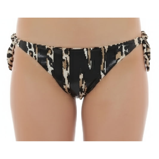 Moschino Abstract Print Bikini Bottom Black (A59119409-1888) Women