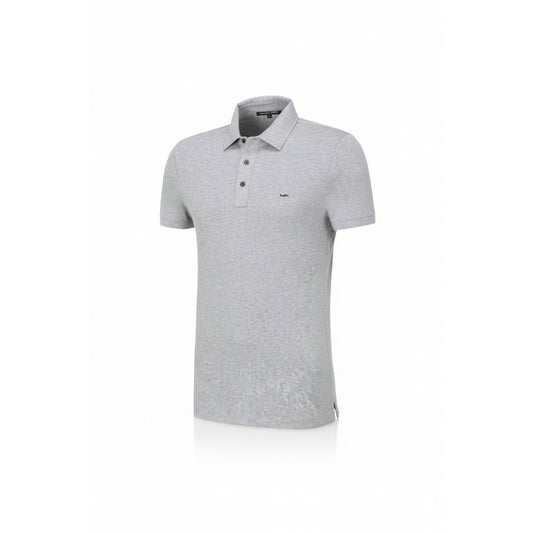 Michael Kors Grey Polo Shirt (CB95FGVC93-HEATHER-GREY) Men