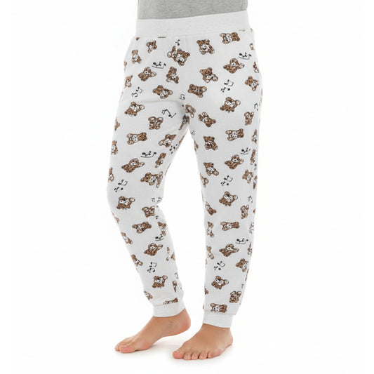Moschino Teddy Bear Print Pajama Pants White (A68014415-1001) Men