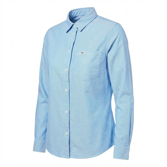 Wrangler 1 PKT SHIRT BRIGHT BLUE (112350324) Women