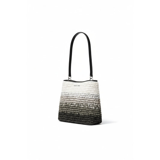 Michael Kors Ombre Woven Shoulder Bag Black (35S5S3FS2W-BLACK) Women