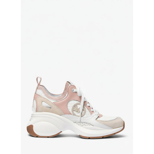 Michael Kors Zuma Platform Sneakers Pink (43S5ZUFP1D-SMOKEY-ROSE) Women