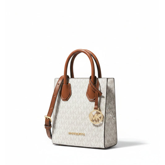 Michael Kors Signature Crossbody Bag Vanilla, Women
