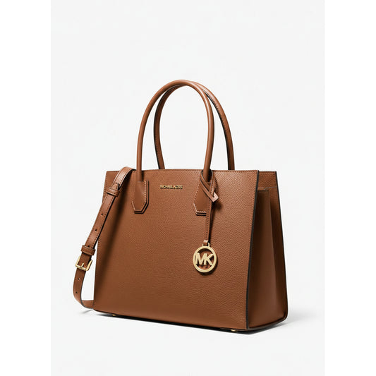 Michael Kors Mercer Large Tote Bag Luggage Brown, Women