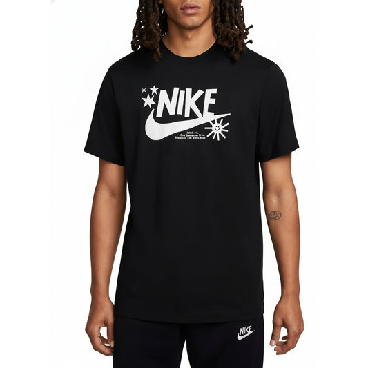 Nike Graphic Logo T-Shirt Black, Men