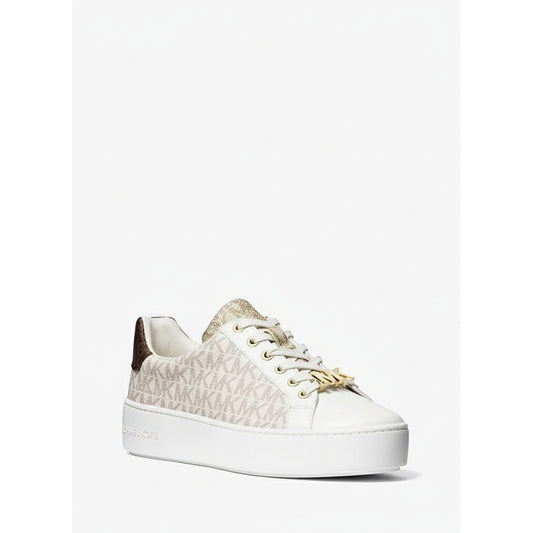 Michael Kors Logo Platform Sneakers Vanilla (49S0POFS2B-VANILLA) Women