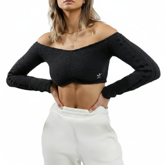 Adidas Tank Top CROP TOP (H18834-BLACK) Women