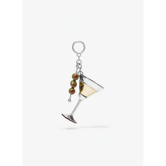 Michael Kors Martini Glass Keychain Silver (35F5SGFK4M-SILVER) Women