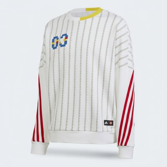 Adidas Sweaters U LEGO CL CREW (HS1165-WHITE_RED) Kids