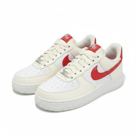 Nike Air Force 1 Low '07 Next Nature Pale Ivory University Red, Women