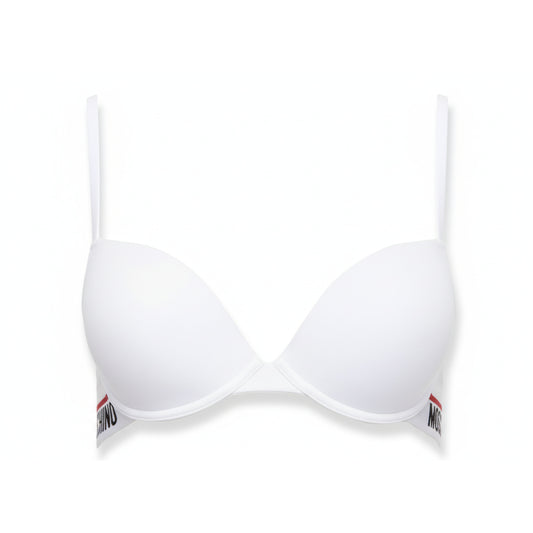 Moschino White Padded Bra (A14834402-0001) Women