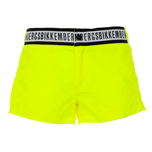 Bikkembergs Extra short  boardshort (BKK1MBX01-Yellow(FLUO)) Men