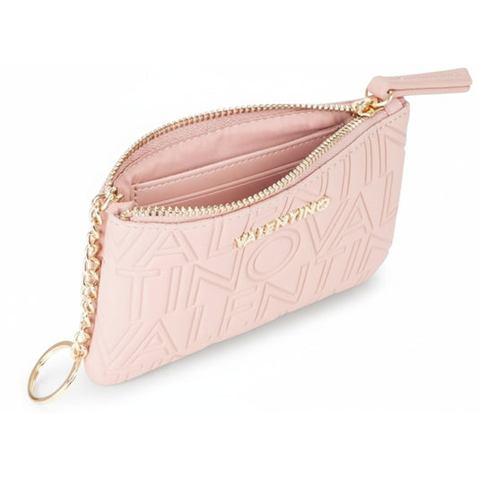 Mario Valentino Embossed Logo Coin Purse Pink (VPS8PG101-030) Women