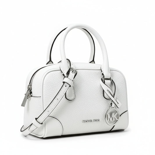 Michael Kors Thompson Dome Satchel White (35S5S7OC0L-LUGGAGE) Women