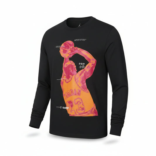 Nike Jordan Basketball Graphic Longsleeve Black, Men