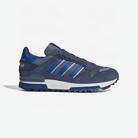 Adidas ZX 600 Retro Running Sneakers Navy Blue, Men