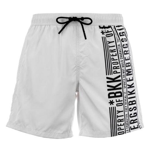 Bikkembergs Medium boardshort (BKK1MBM08-WHITE) Men