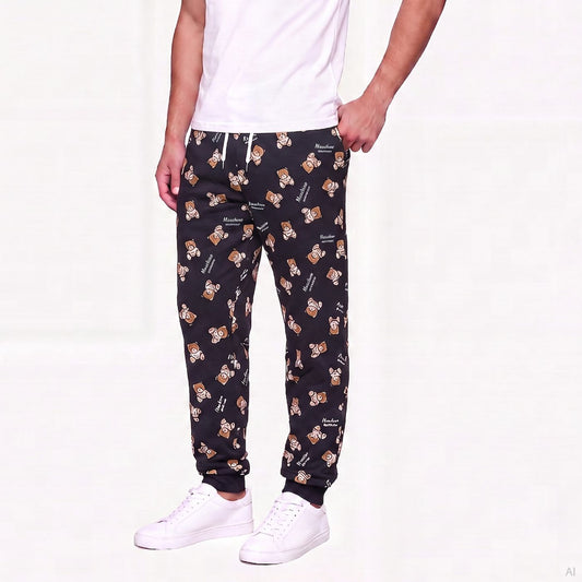 Moschino Teddy Bear Pajama Pants Navy (A68014415-1555), Men