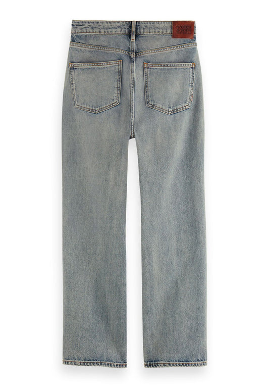 Maison Scotch The Sky straight jeans Light Blue (MA421N01G-K11) Women