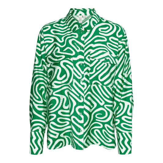 Vero Moda Vigdis Blouse (10323265-BOSPHORUS) Women