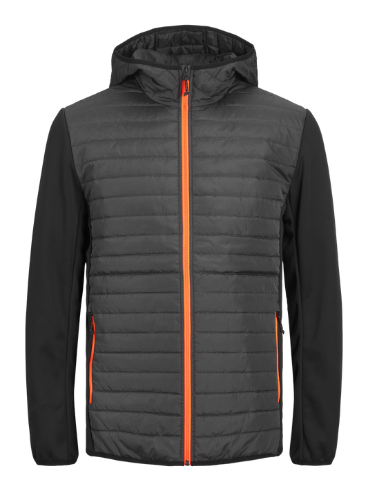 Jack & Jones Essentials JJEMULTI QUILTED JACKET NOOS Grey Melange (12182242-Grey Melange) Men