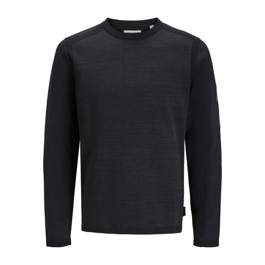 Jack & Jones Omace Knit Sweater (12270974-BLACK) Men