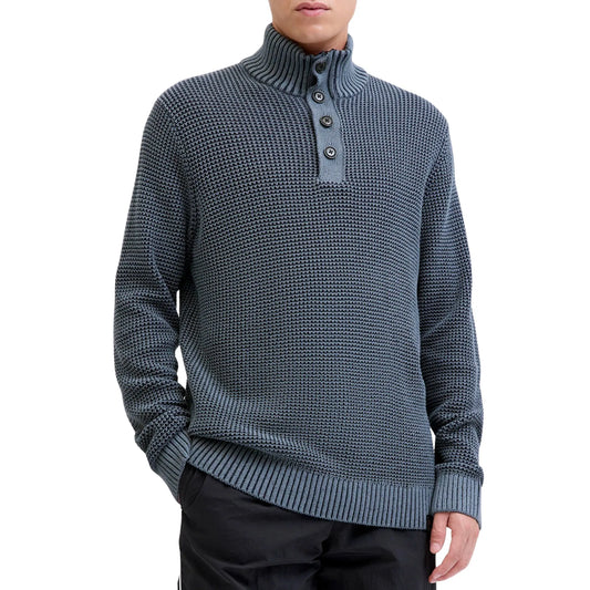 Jack & Jones Ethan Knit High Neck Sweater (12278965-SKYCAPTAIN) Men