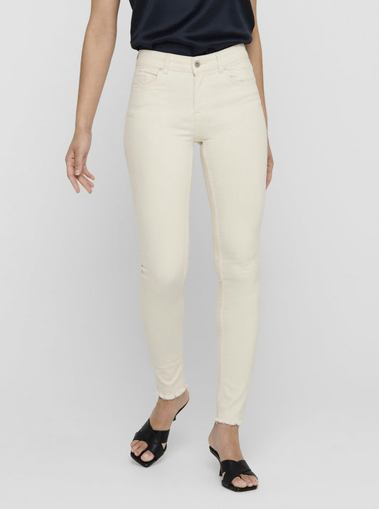 Only Skinny Fit Jeans Blush White (15218655-1277679) Women