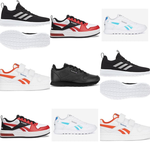 Kids' Sports Shoes - Reebok, adidas cover