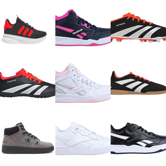 Kids' Sports Shoes - adidas, Reebok, Sprandi cover
