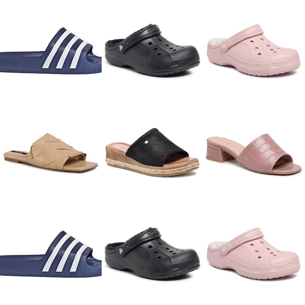 Women's Pool Sliders - Crocs, adidas, Lasocki cover