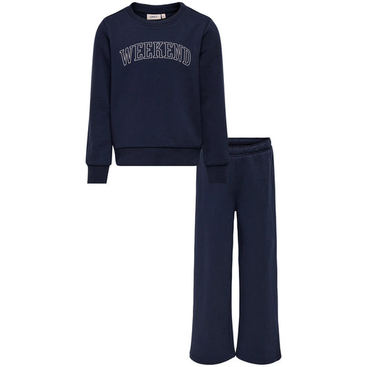 Only Glinna City Sweat/Pants Set (15356646-NIGHTSKY) Kids