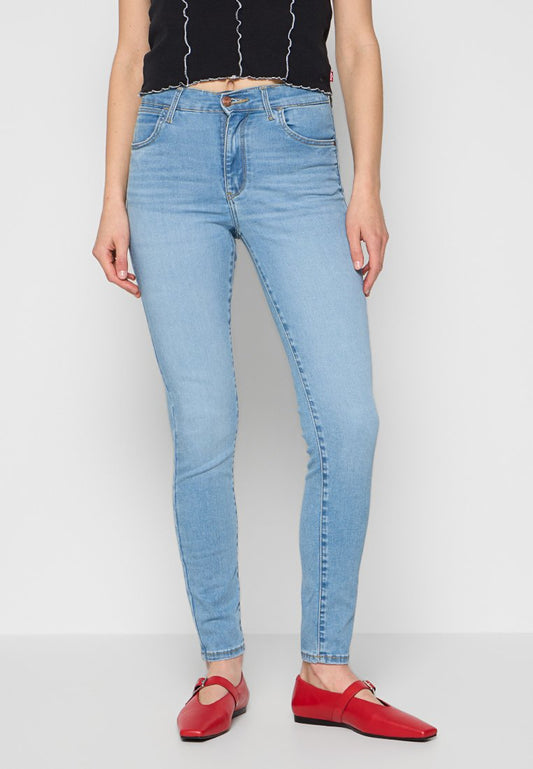 Wrangler HIGH SKINNY Blue (ZZO2HGA10-K00) Women
