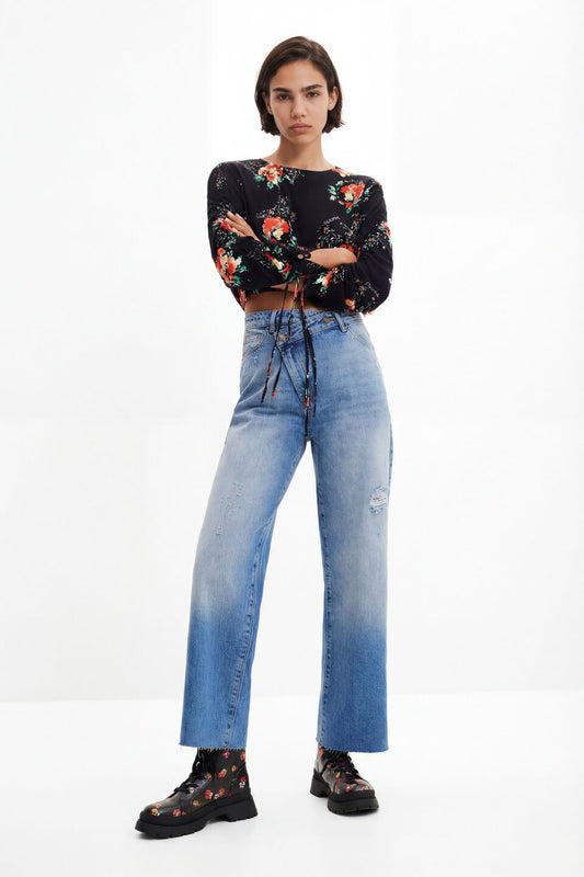 Denim Trousers Women (22WWDD025053) Women