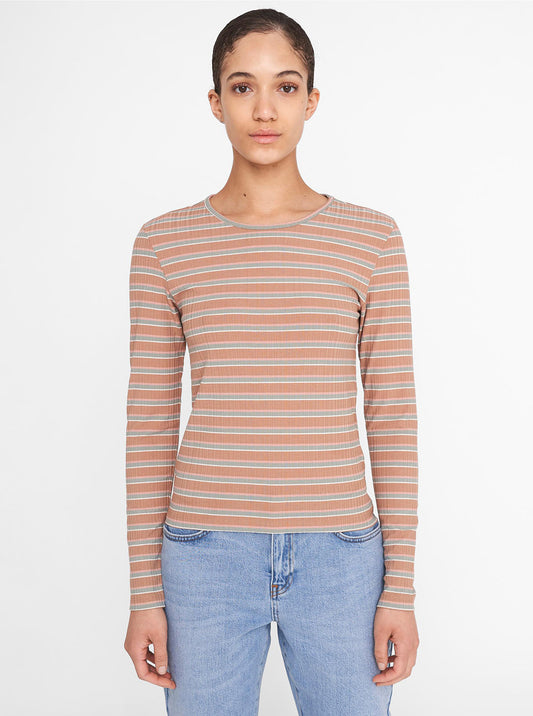 Noisy May Striped T-Shirt Stevie Brown (27015123-1496188) Women