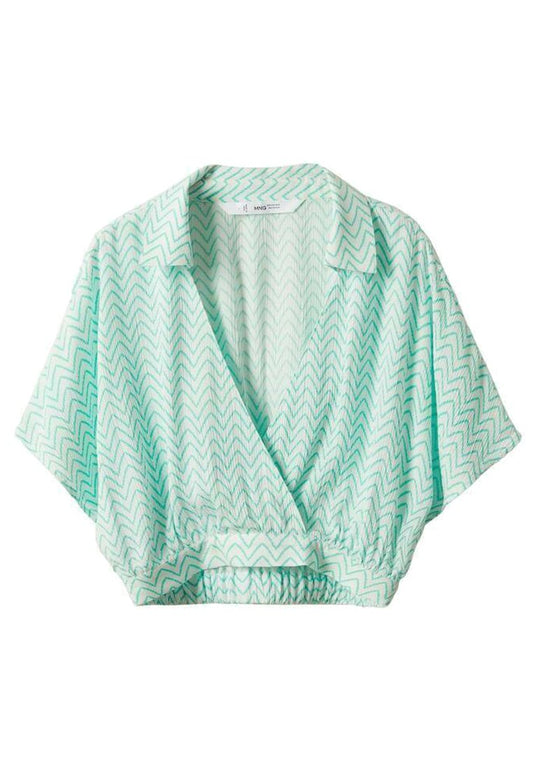Mango Kids SCALLOP turquoise (AY523H01O-L11) Kids