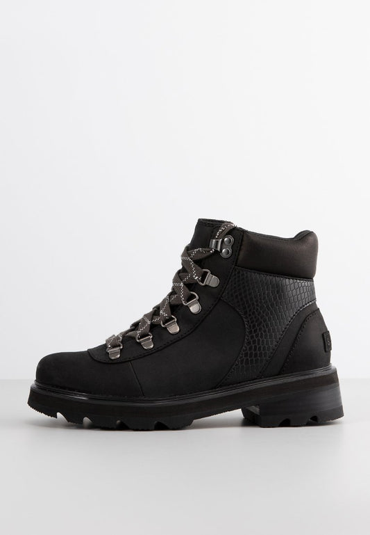 Sorel LENNOX™ HIKER STKD WP Black (ZZO2NB508-Q00) Women