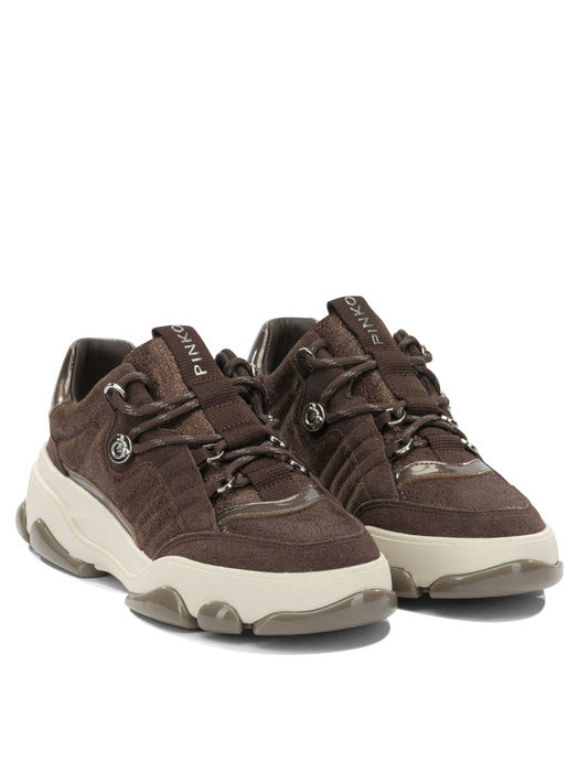 ATHENA 01 - SNEAKER COW SUEDE MORO Women