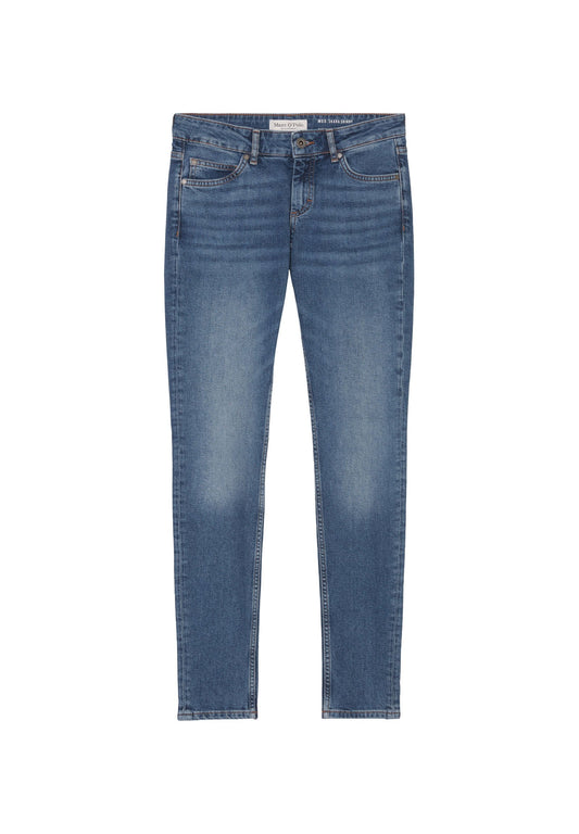 Marc O'Polo Denim Trouser, low waist, skinny fit, regular length Blue Denim (MA321N0D6-K11) Women
