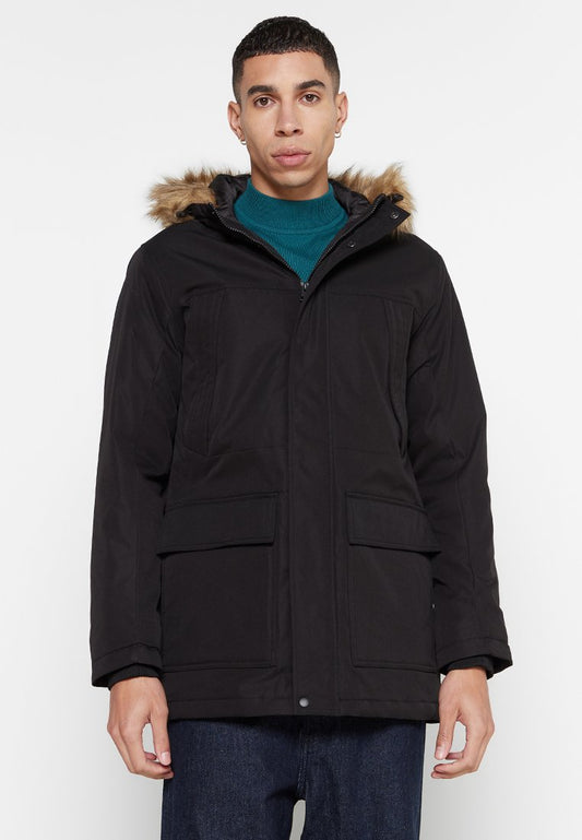 Jack & Jones JWHCHRIS PARKA FUR HOOD (ZZO276F09) Men