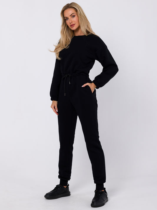 Made Of Emotion Overall (MADE_OF_EMOTION_JUMPSUIT_M763_BLACK) Women