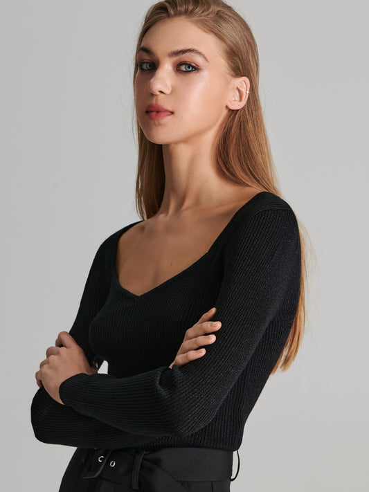 Sinsay Knitwear (3388F-99X_BLACK) Women