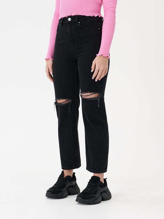 Sinsay Women jeans (6115J-99J Black)