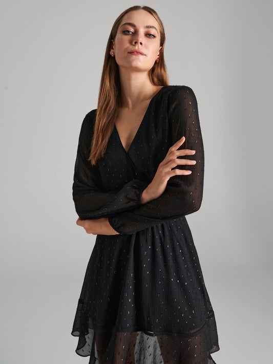 Sinsay Dress (3545F-99X_BLACK) Women
