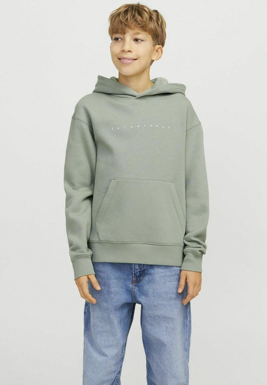 Jack & Jones Junior JJESTAR JJ SWEAT HOOD NOOS JNR Iceberg Green (12237468-Iceberg Green) Kids