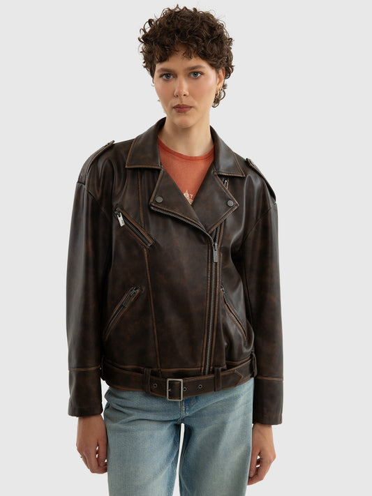 Big Star Women leather jackets (BORBINENA_804)