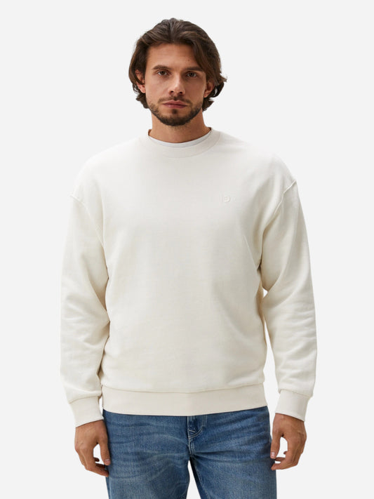 Tom Tailor Men hoodless sweatshirts (1043502_white)