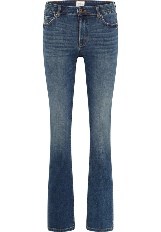 Mustang Trousers Style Crosby Relaxed Straight Blue (MU321N0H2-K12) Women
