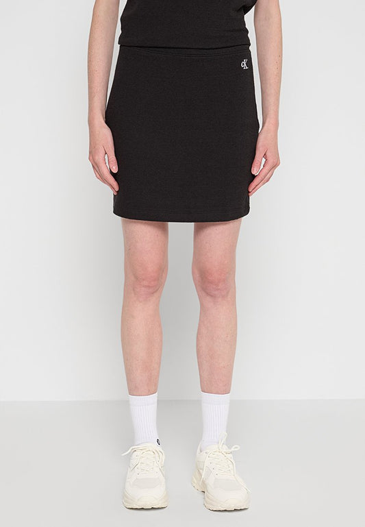 SLUB RIB MINI SKIRT Women